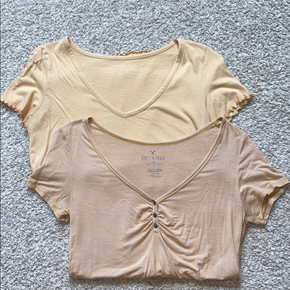 AE yellow shirt combo pack!!